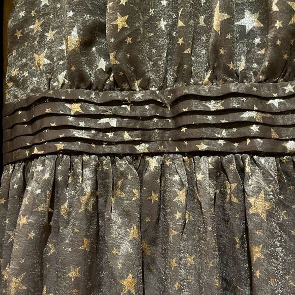 ModCloth Silver Star Dress - L - Picture 4 of 4